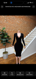 Body On 10 Midi Dress(black)