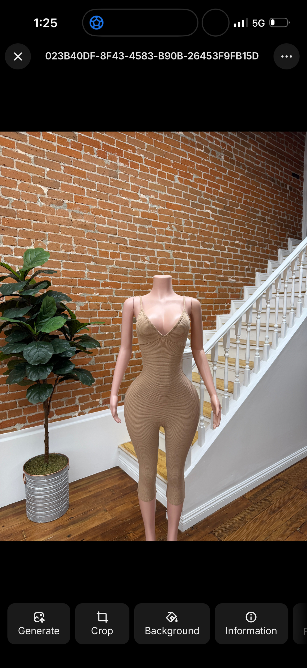 So Snatched Capri Romper(Sand)