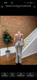 Curve Control Halter Jumpsuit(Grey)